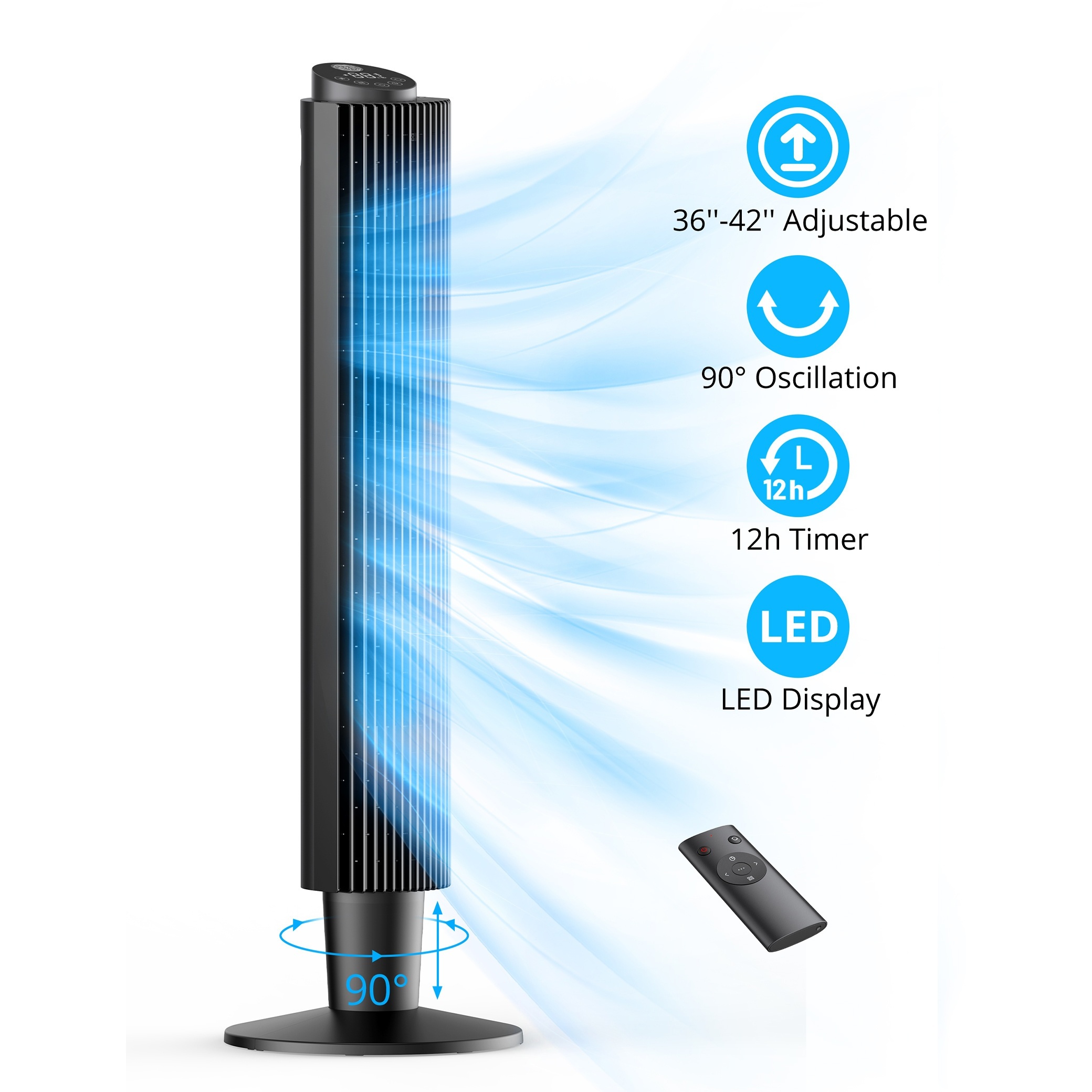 Tall fashion cooling fan