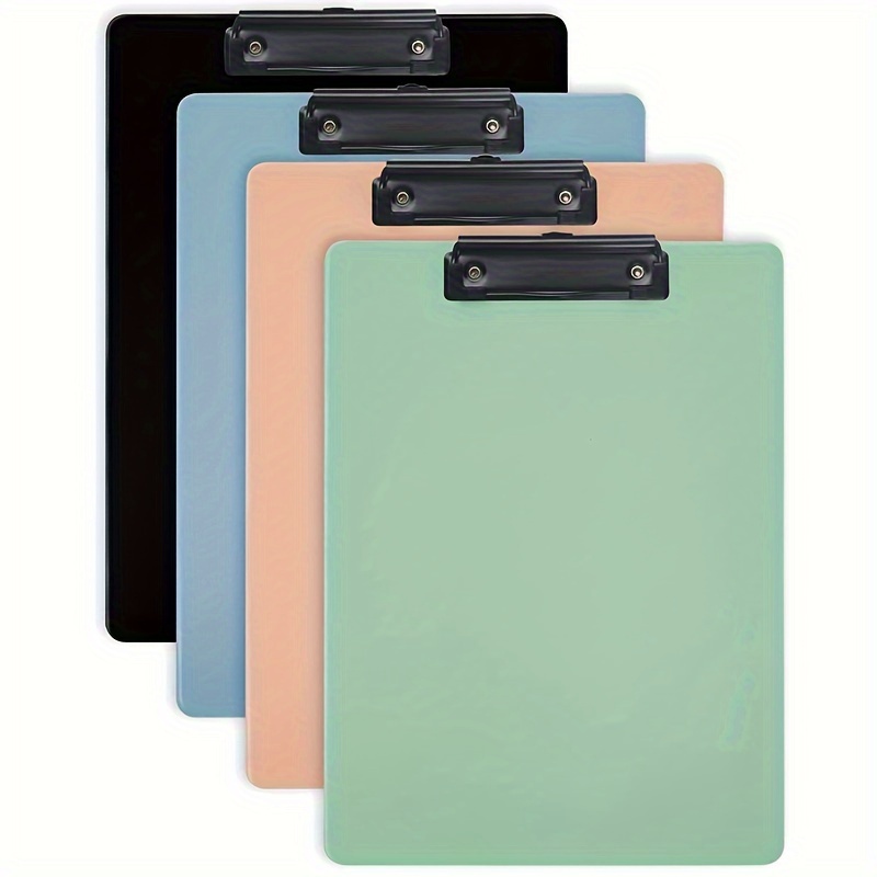 

Durable A4 Clipboard With Writing Pad - Thick Pp Foam Board, Document Holder For Students And Office Meetings