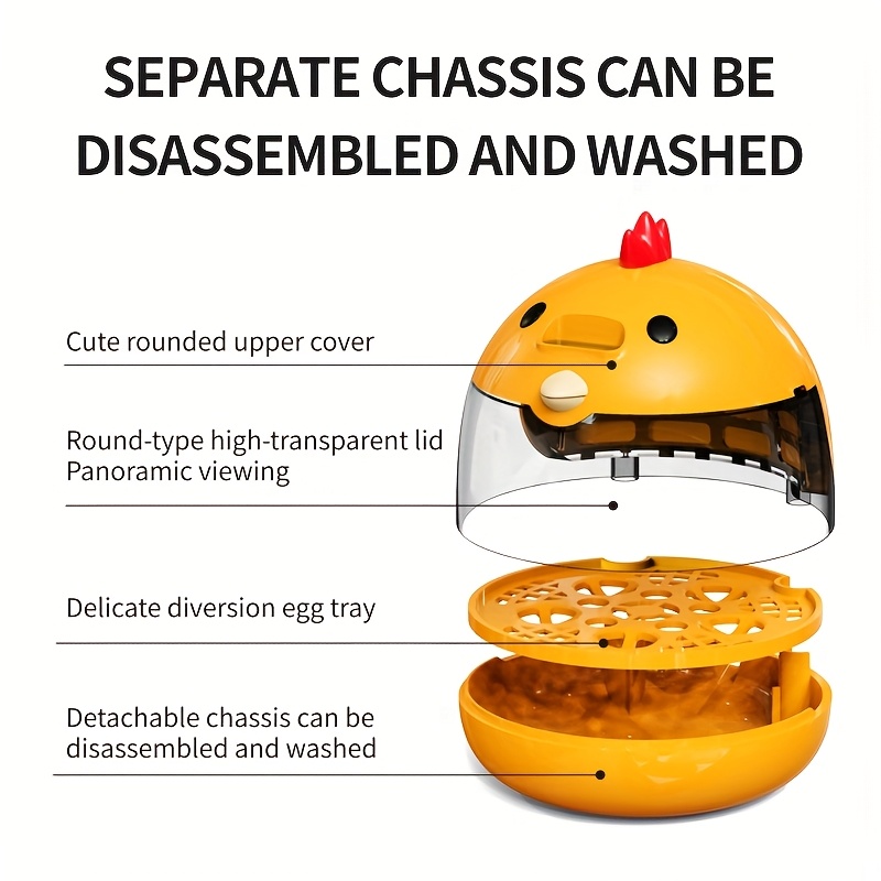 1pc Small Household Automatic Egg Hatching Machine - Small Household Intelligent Hatching Machine Water Bed Egg Bird Egg Constant Temperature Hatching Box, USB Power Mode, No Battery, Operating Voltage ≤36V, with Heating & Cooling Equipment, for Pregnant Women, Farms, Markets, Restaurant