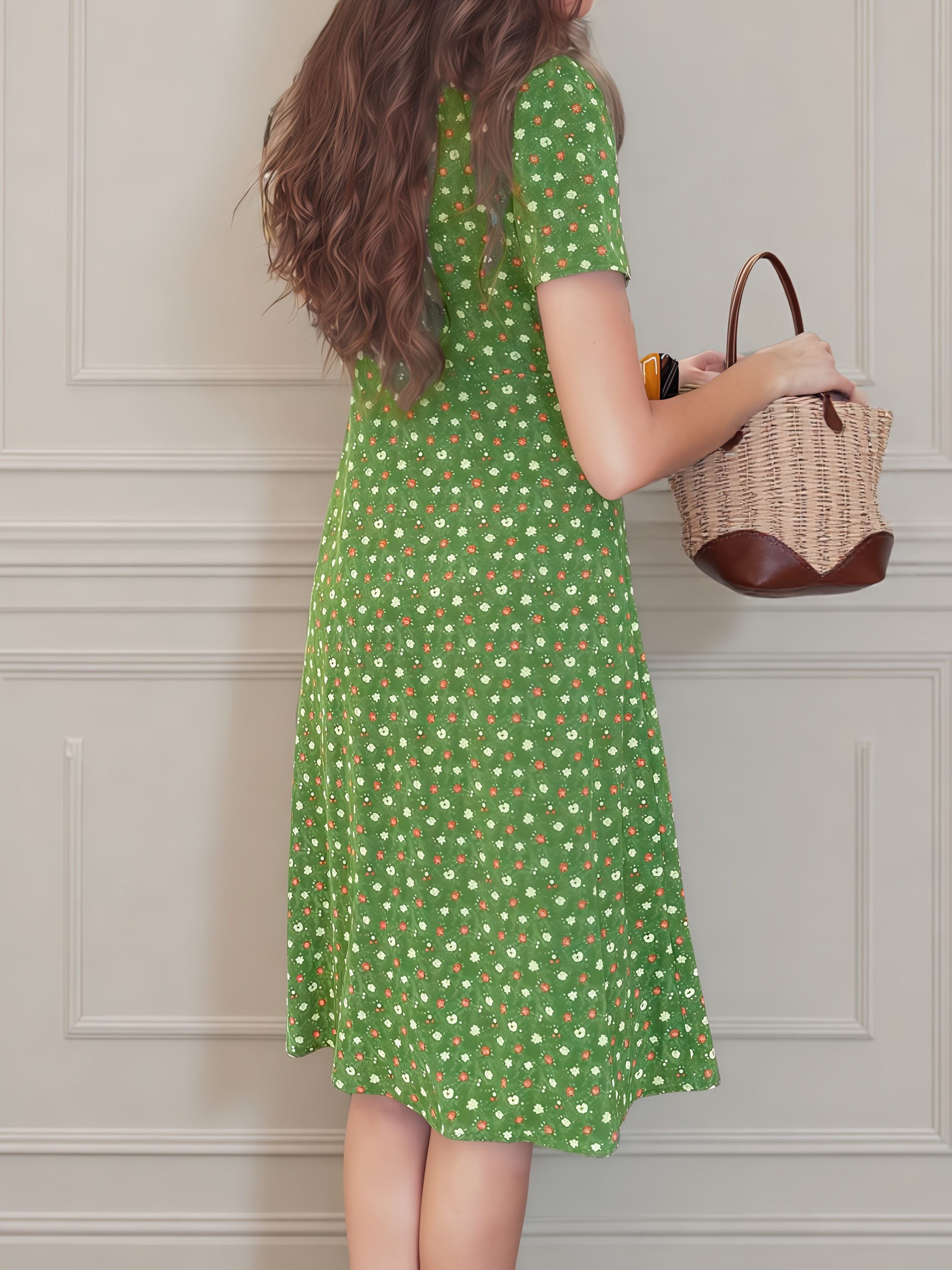 slim fit dress slacks Daisy Dream Dress– Teuta Matoshi main image 0