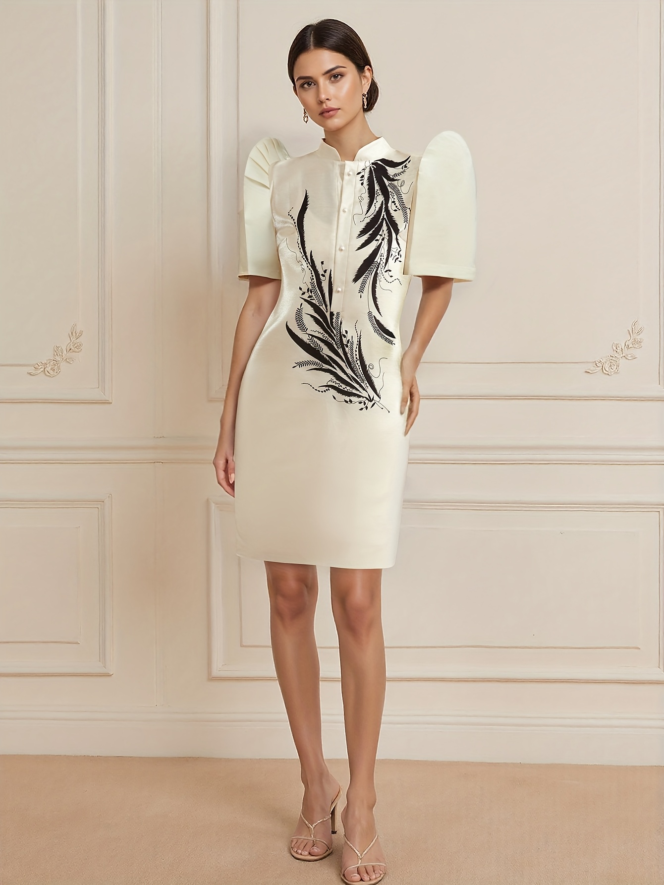 Modern * Dress, Puff Sleeves, Elegant And Casual, Ethnic Bolero Women,  Traditional Wear * Blouse for Women