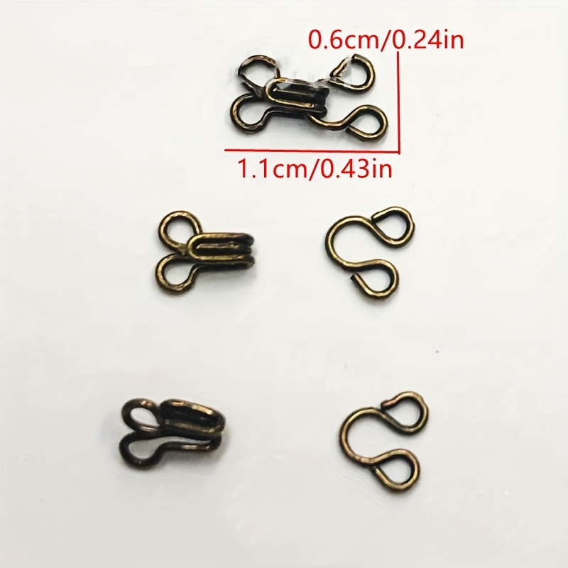 20pcs Of Small Metal Connecting Buckles, Designed To Be Discreet, Perfect For Doll Clothing Sewing Projects And Mini Craft Additions