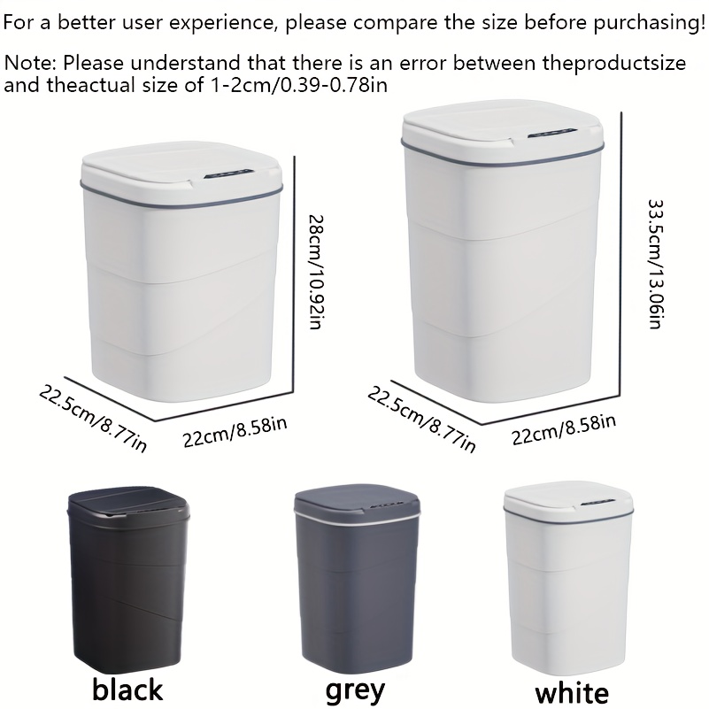 13L/17L Intelligent Induction Trash Can