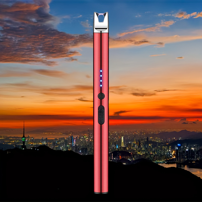 Usb Rechargeable Flameless Electronic Lighter Windproof