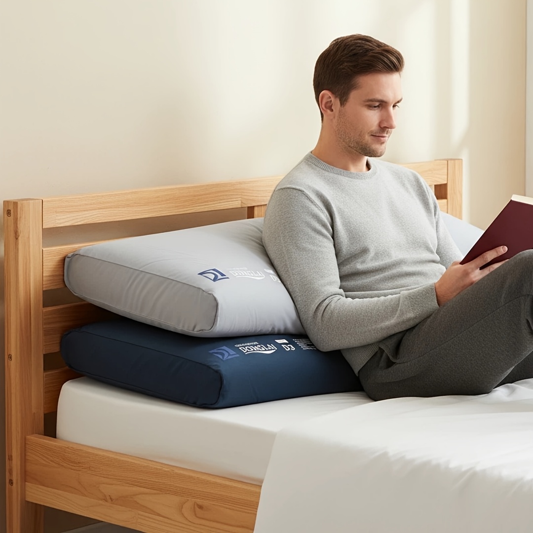 1pc Thickened, Cooling Pillow, Slow-rebound Cervical Spine Care Pillow, Size: 60*40*10cm, Comfortable and Breathable for Extended Sleep at Home, Suitable for All Seasons, and Ideal for Student Dormitories, Bedrooms, and Many Other Places.