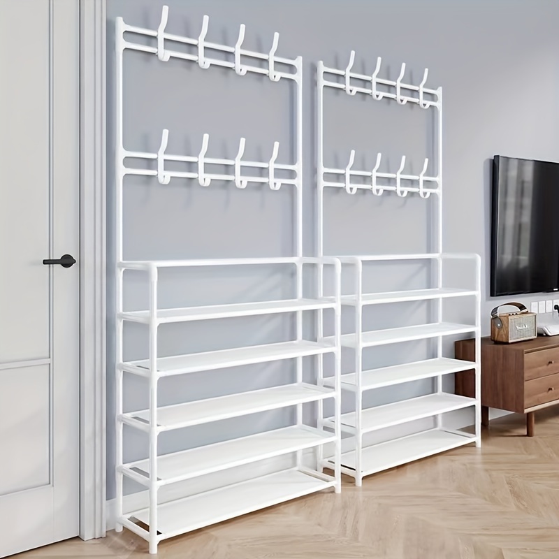 

- Metal Storage 8 , , 4/5 Organizer, Freestanding And Hat , , For Entryway, Bathroom, , Bedroom, Hallway - Use