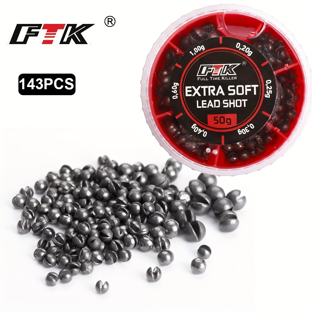 143pcs fishing weights sinkers storage box sizes Temu South Africa