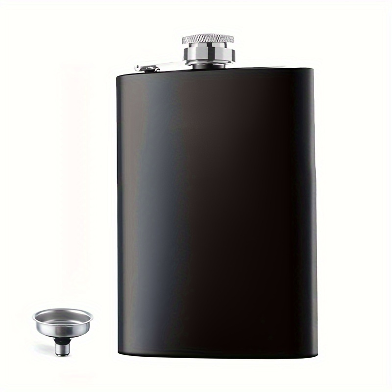 TEMU 1pc 100% Leak-proof Whiskey, Rum And Vodka Stainless Steel, Leather Wrapped Portable Outdoor Sturdy Durable Smooth Delicate Bottle TEMU 1pc 100% Leak-proof Whiskey, Rum And Vodka Stainless Steel, Leather Wrapped Portable Outdoor Sturdy Durable Smooth Delicate Bottle