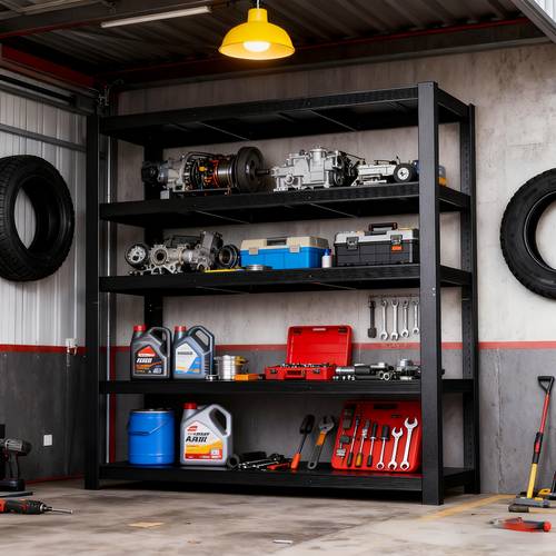 5 tier heavy duty metal shelving unit 3300 lbs load capacity adjustable storage rack 55 w x 24 d x 84 h garage organizer easy to assemble utility shelf utility shelves