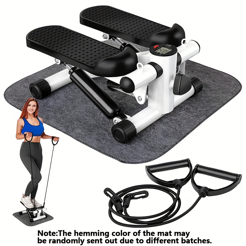 Heavy-Duty Mini Stepper Machine with Adjustable Height System  Weight Capacity, Pneumatic Operation, Mechanical Control  Panel,