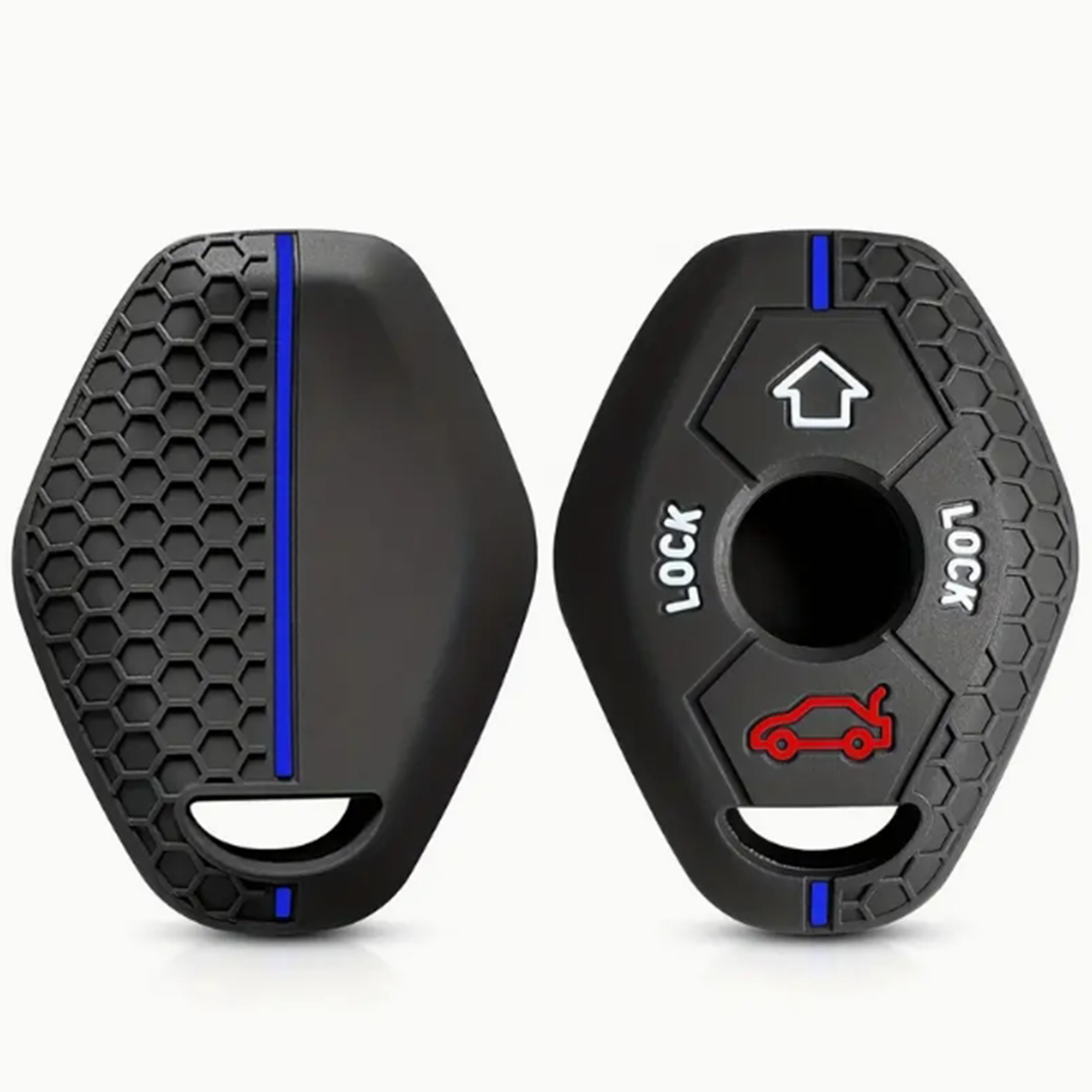 TEMU Silicone Stand Key Cover, Car Key Case Accessory Shell, Suitable For E46, E39, E38, X5 (e53), X3, F83, E63, E60, Z3, Z4, M5, , , , , .