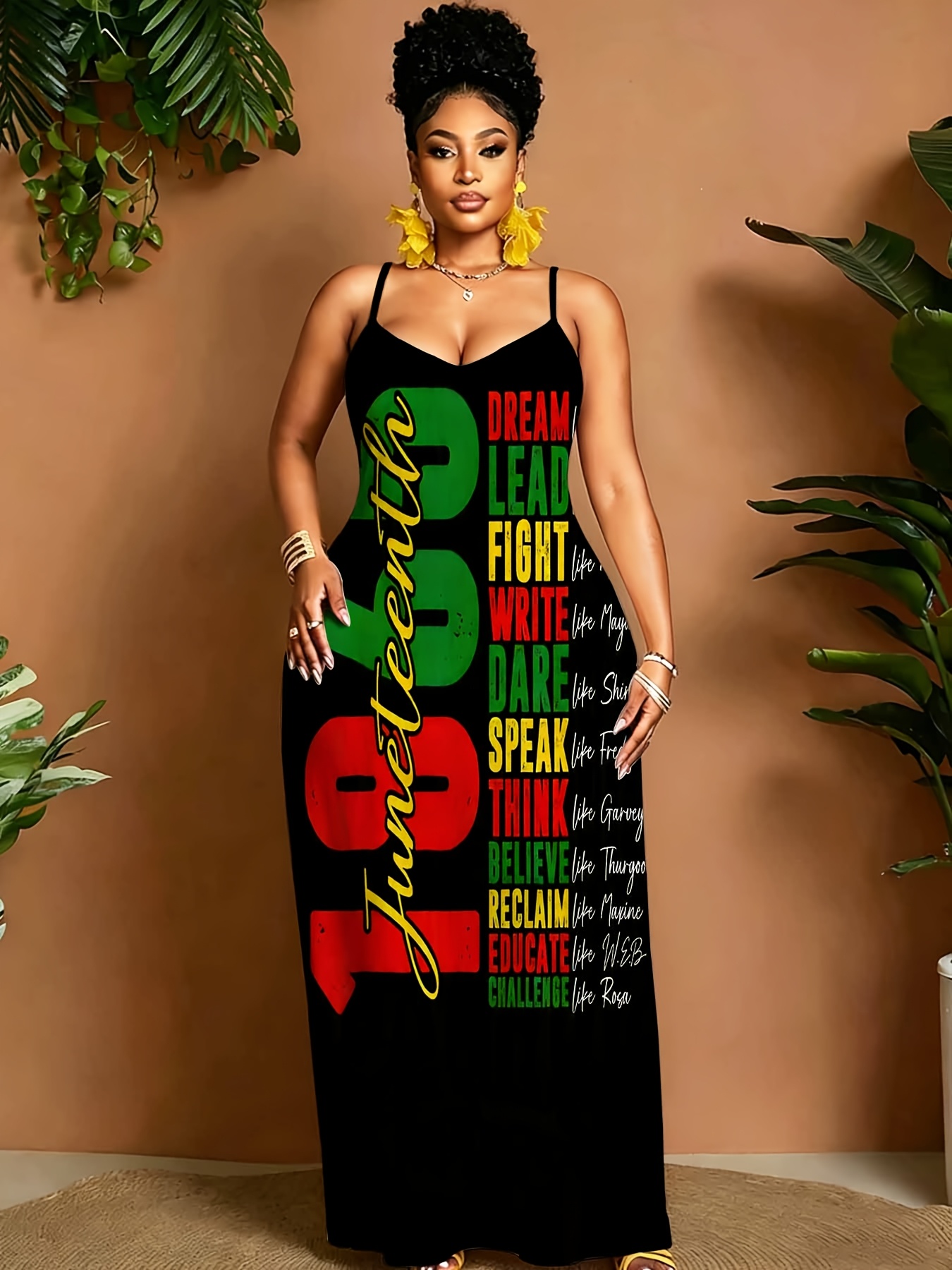juneteenth dress sold on Temu United States
