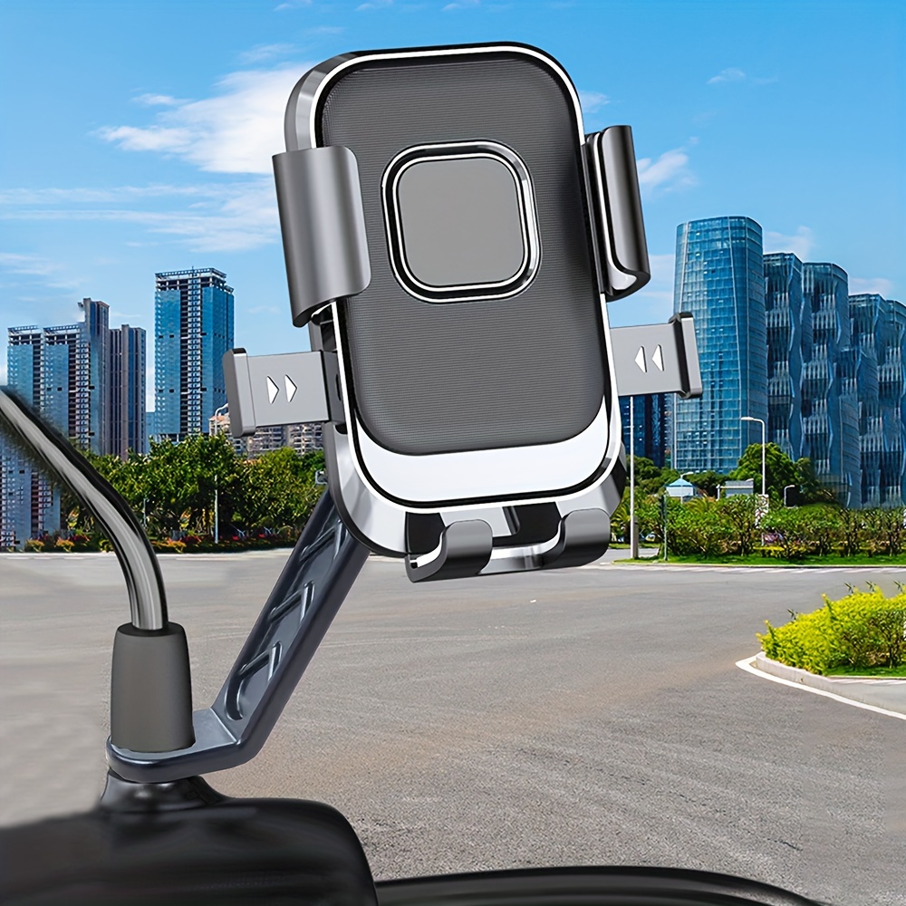 

Electric Vehicle, Mobile Phone, Navigation Bracket, Takeaway, Rider, Motorcycle, Car Mounted Bicycle, Shockproof And Stable Mobile Phone Holder