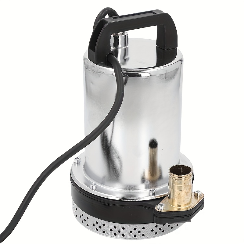 pond pump stainless     12v 24v stainless   rv pump high   8m 1 inch outlet suitable for multi functional applications in gardens   swimming pools and   vehicles insulated handle