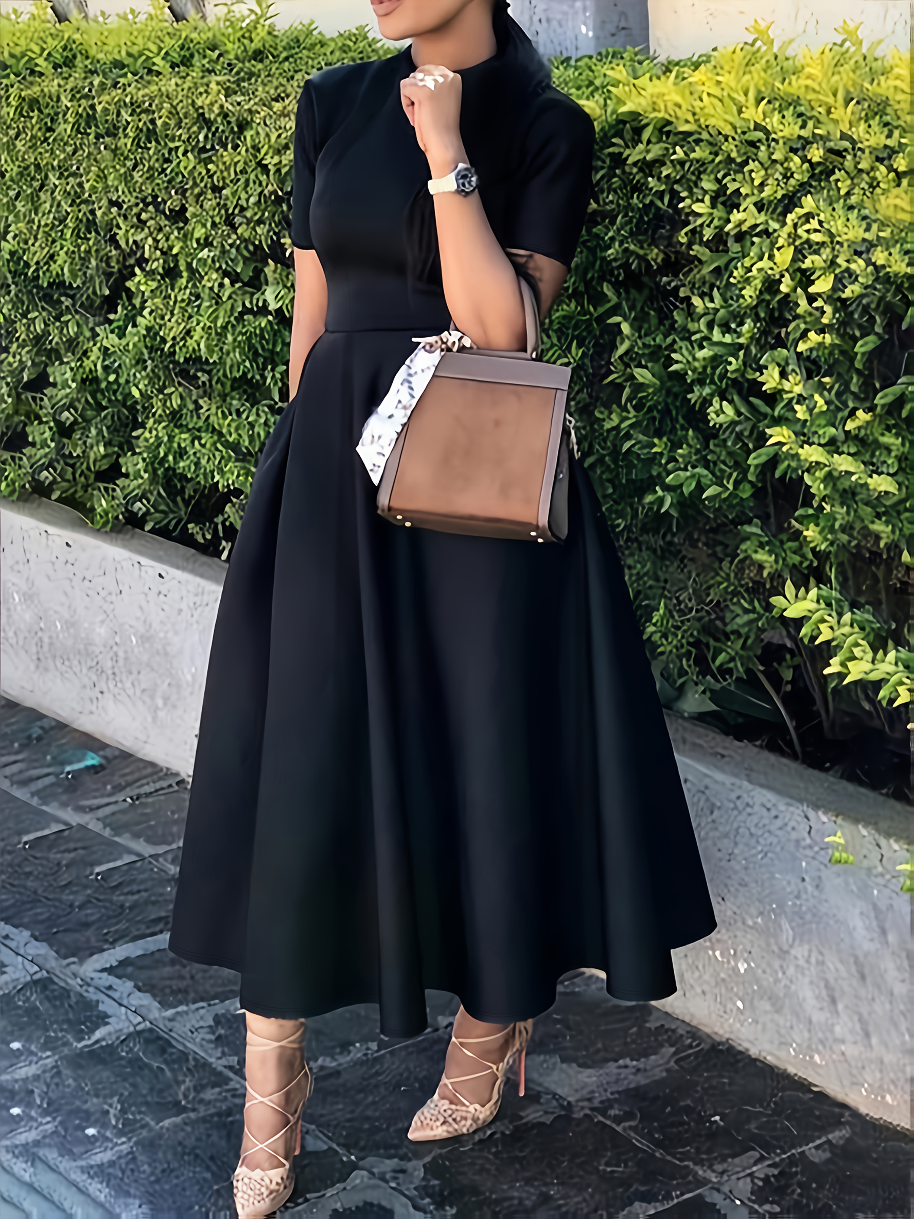 Mafia Style Trendy A-line Dress For Women