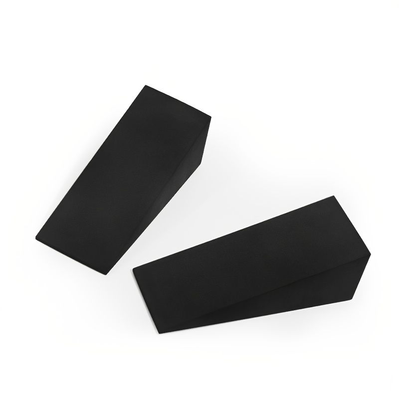 

Set Of 2 Eva Foam Yoga Wedge Blocks, Incline Calf Stretcher For Squats, Stretching, Pilates, Home Fitness Equipment