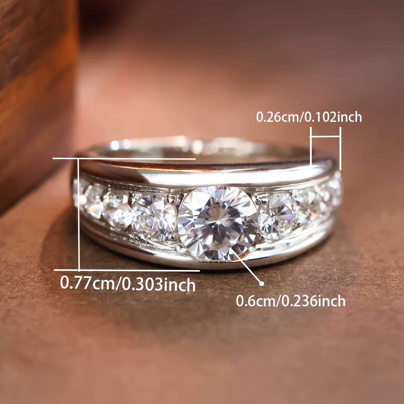 item picture synthetic moissanite ring proposal ring wedding ring perfect as a birthday gift holiday surprise valentines day mothers day christmas for proposals engagements weddings anniversaries or as a meeting gift