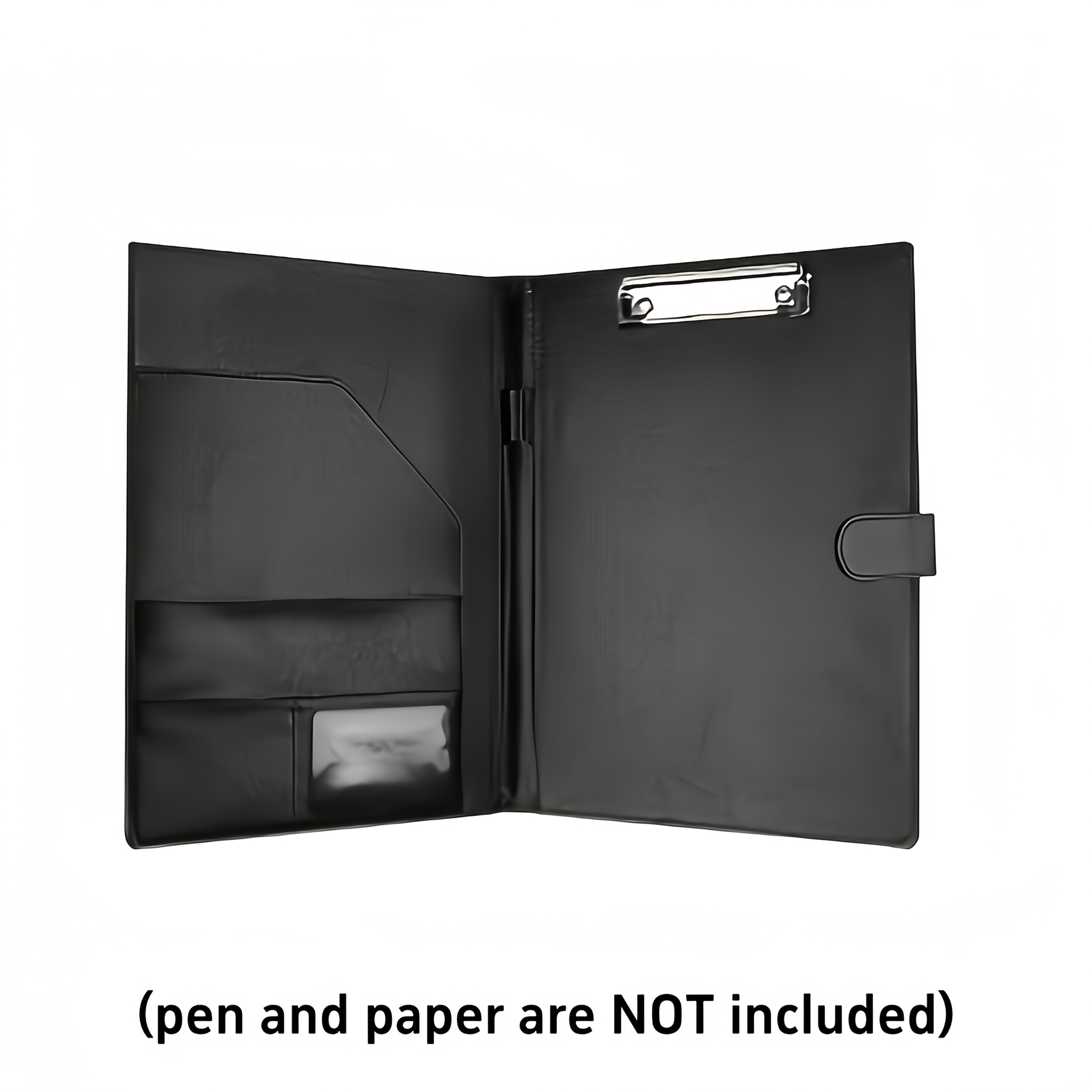Image of Professional Notebook/folder (pen And Sticky Notes Not Included) - A4 Size, Perfect For Organizing Notes, , And Writing Pads. Suitable For Business, Office, And Meeting Minutes.