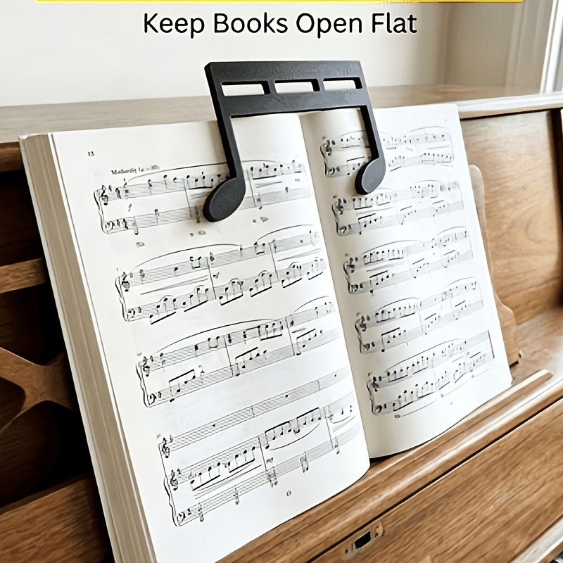 TEMU 3d Printed , Suitable For Piano, Guitar, And Violin - Large Capacity, Fixes Sheet Music, Easy To Read, Perfect Gift For Music Lovers