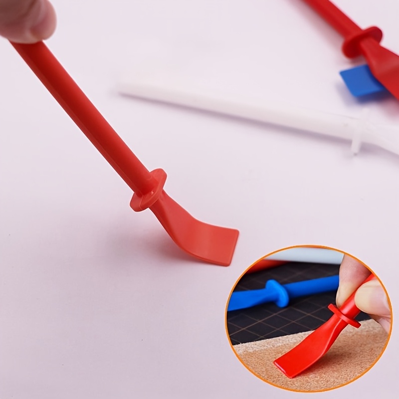 Glue Spreaders, Polypropylene Glue Smear Sticks Applicator, Painting Scrapers For Handmade DIY Art Leather Craft Tool