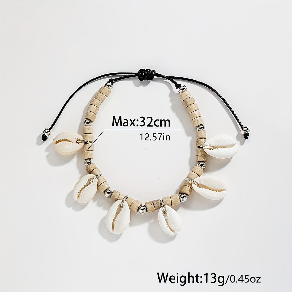 Parure De Cheville Boho LEEQ - 6 Pièces Avec Étoile De Mer