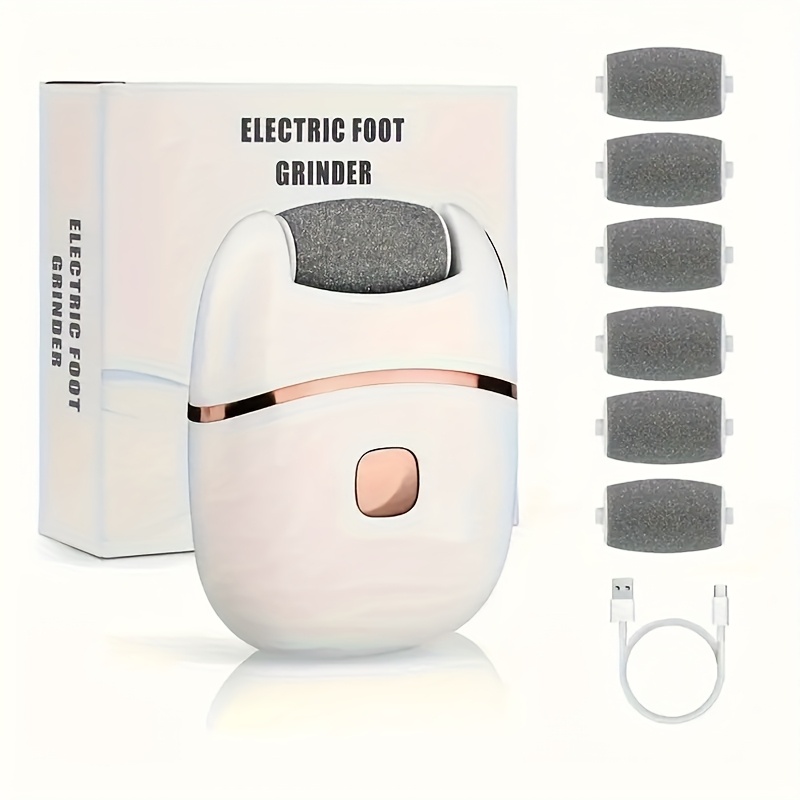 rechargeable electric   grinder usb charging lithium battery   for smooth feet nails care nail grinder