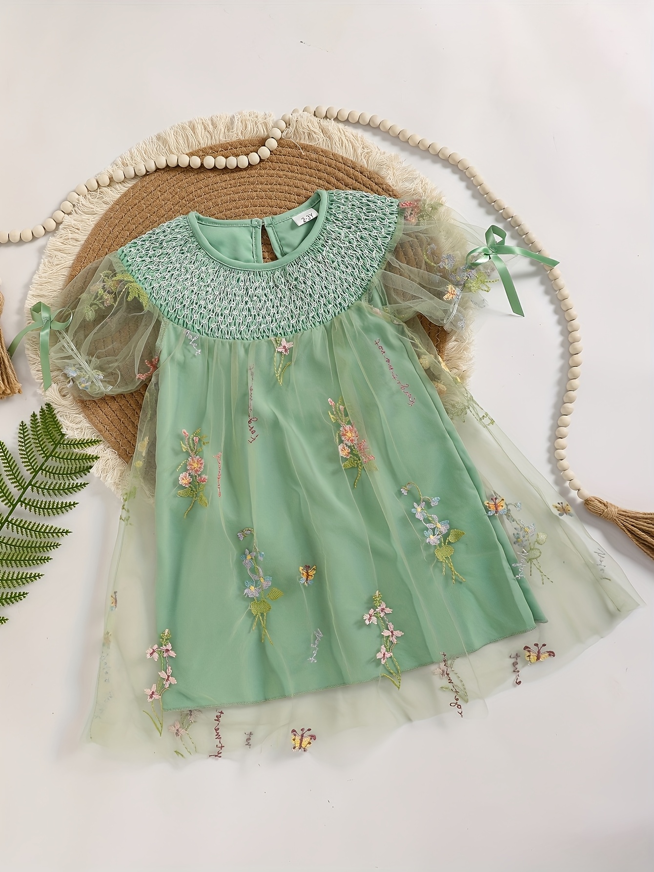 floral dress baby girl sold on Temu United States