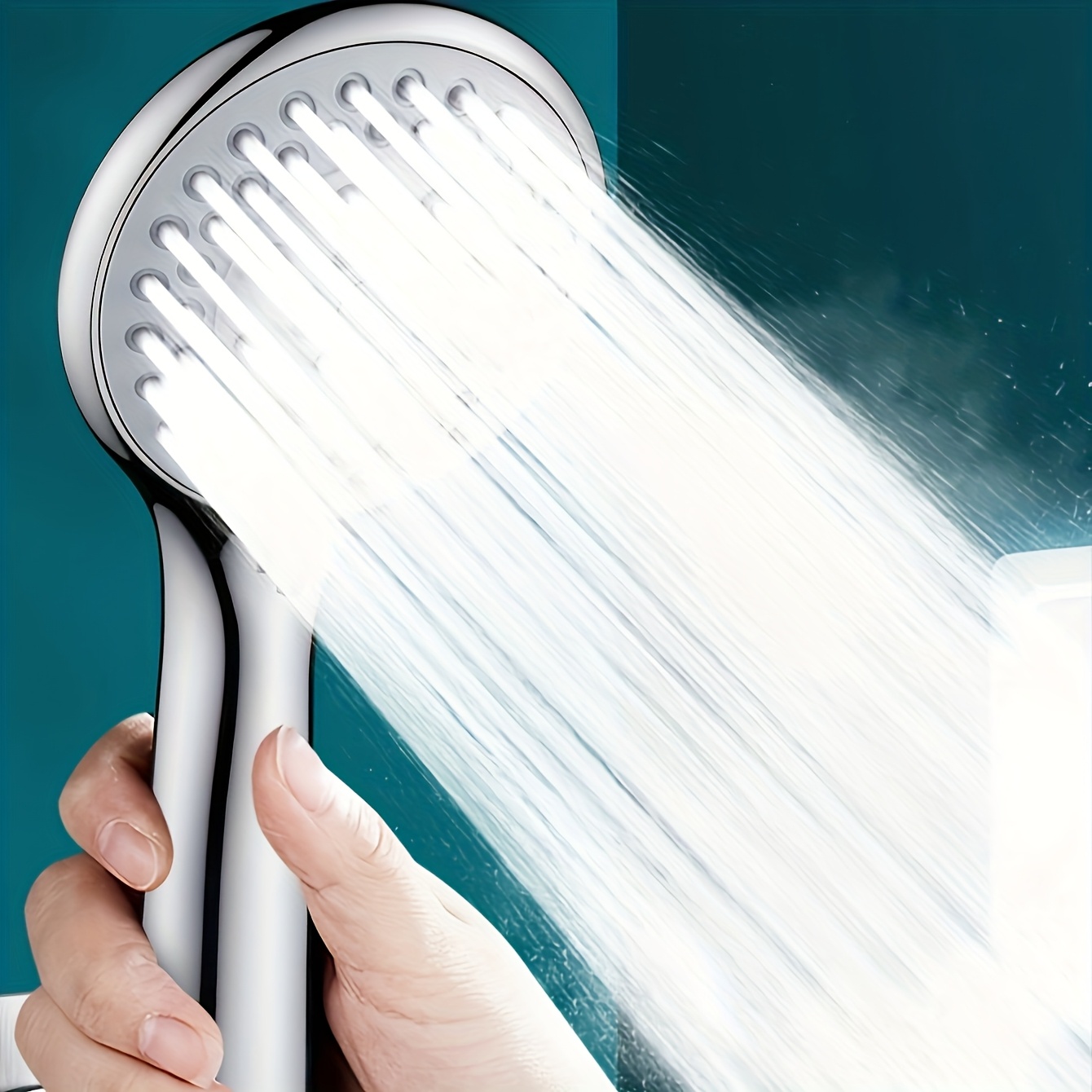 3pcs Adjustable Handheld Showerhead Set with High-Pressure Jet & Fine Mist