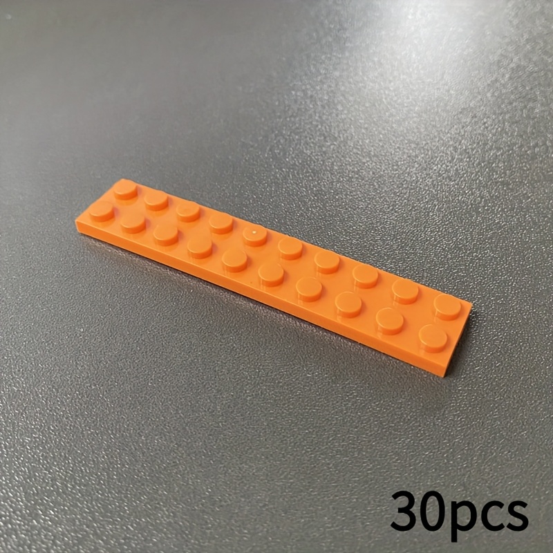 30pcs 2x10 Short Brick Building Blocks for MOC Bricks 3832 Durable ABS Material
