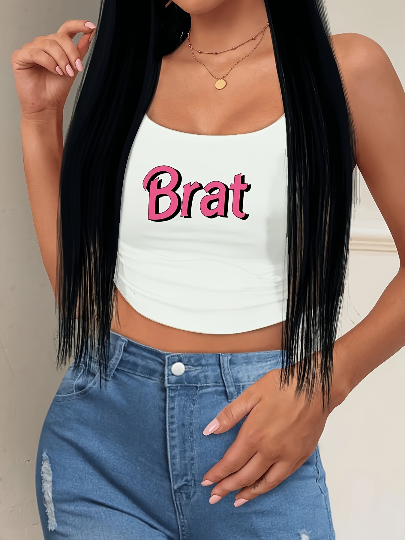 Brat Cami Crop Top – Kinky Cloth