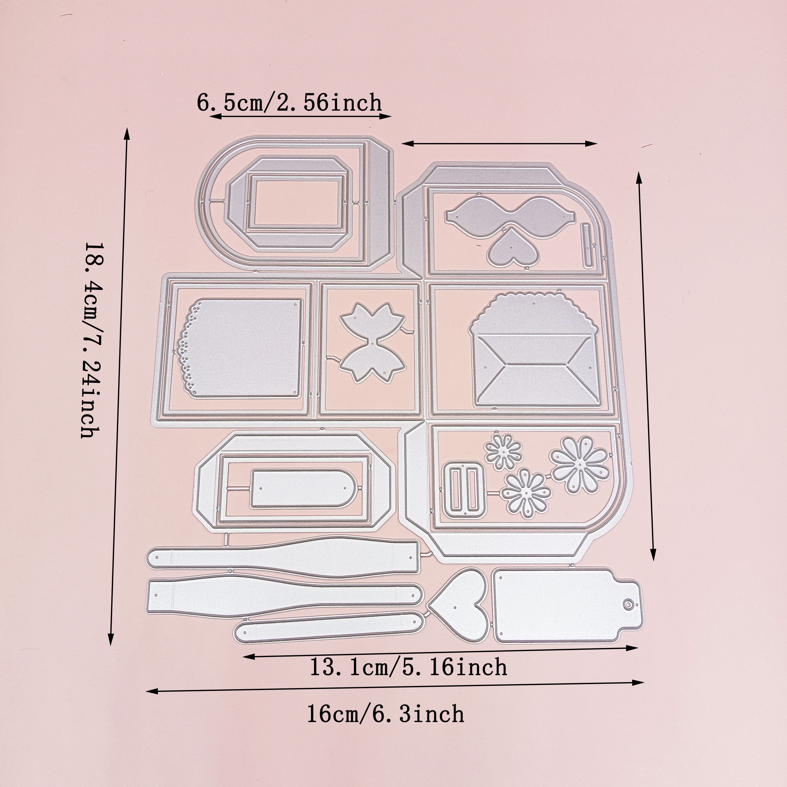 Image of 1set Backpack Gift Box Die Cuts Schoolbag Treat Boxes Metal Cutting Die Cut For Paper Craft Handmade Card Template Gift Packing Art Sets-alinacraft