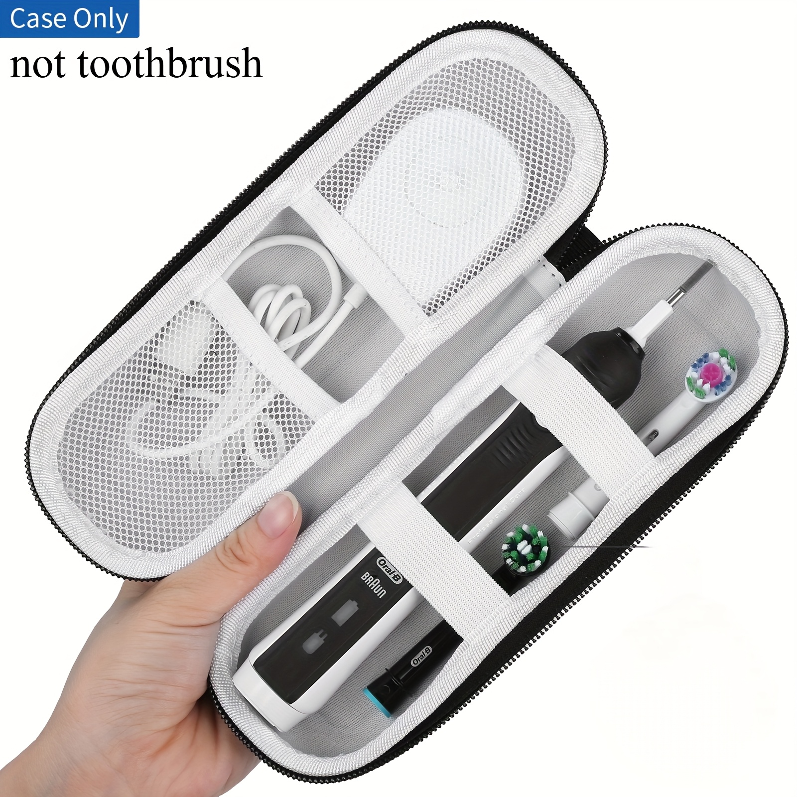 hard protective storage bag for oral  1000 2000 3000 3500 and sonicare 4100 electric toothbrushes case only