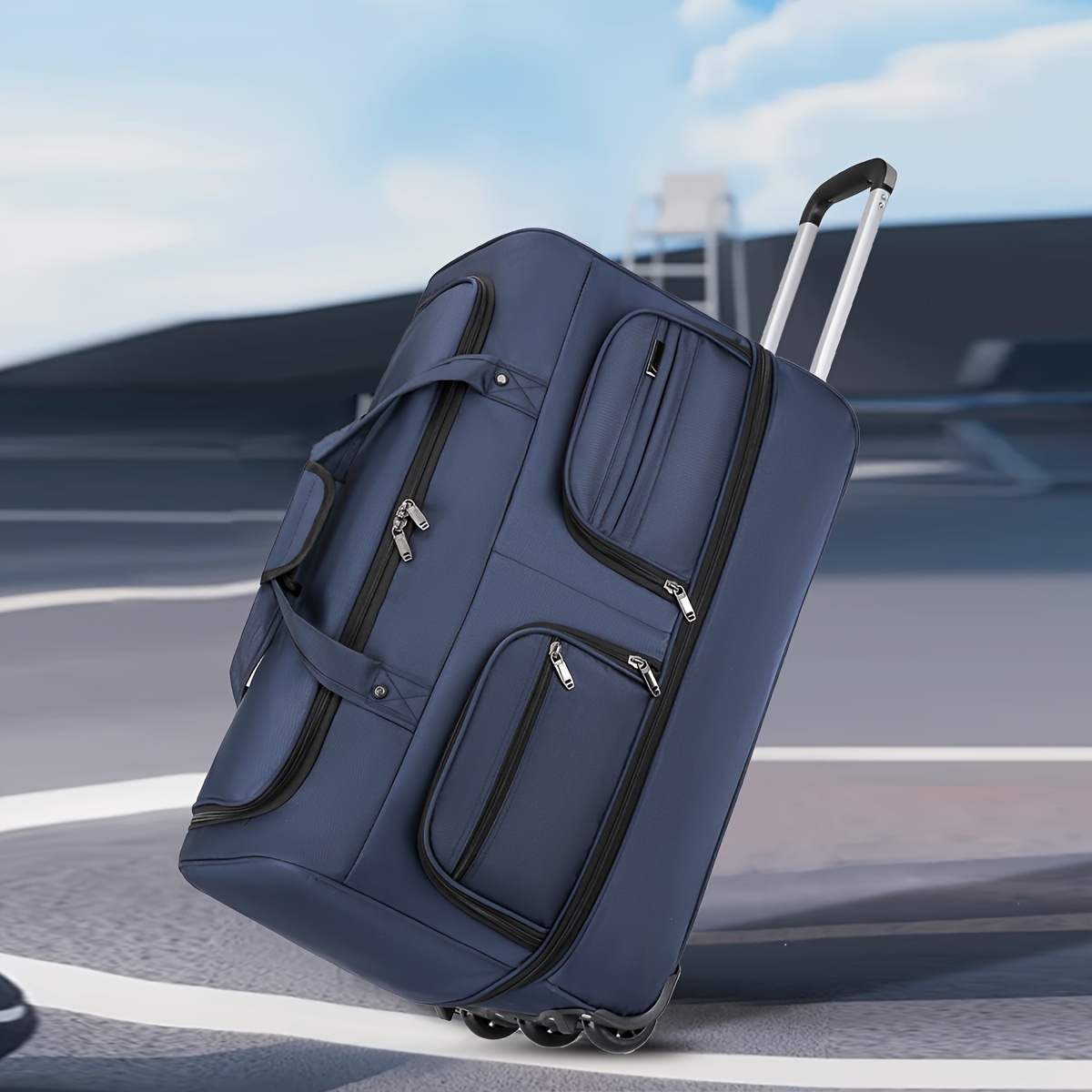 Convertible Backpack Bag With Sleeve For Suitcase Convertible