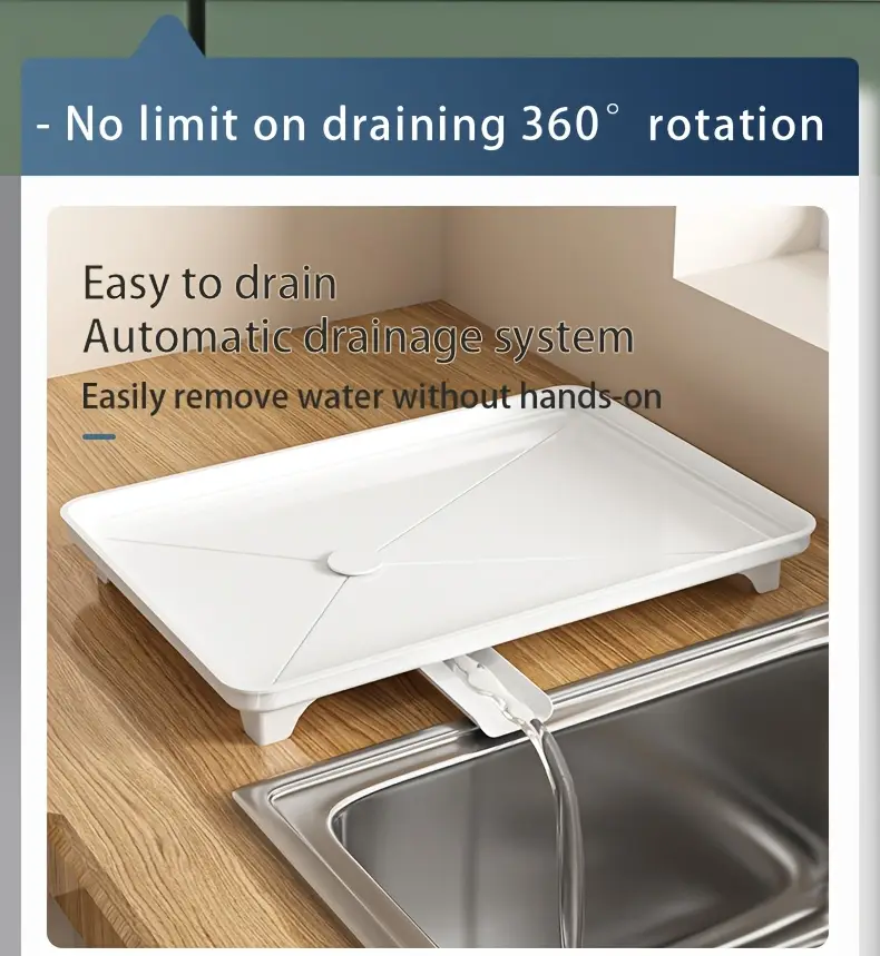 2 in 1 expandable rust resistant metal dish drying rack with pan slots utensil holder and for space saving kitchen counter and sink organization Product details 8