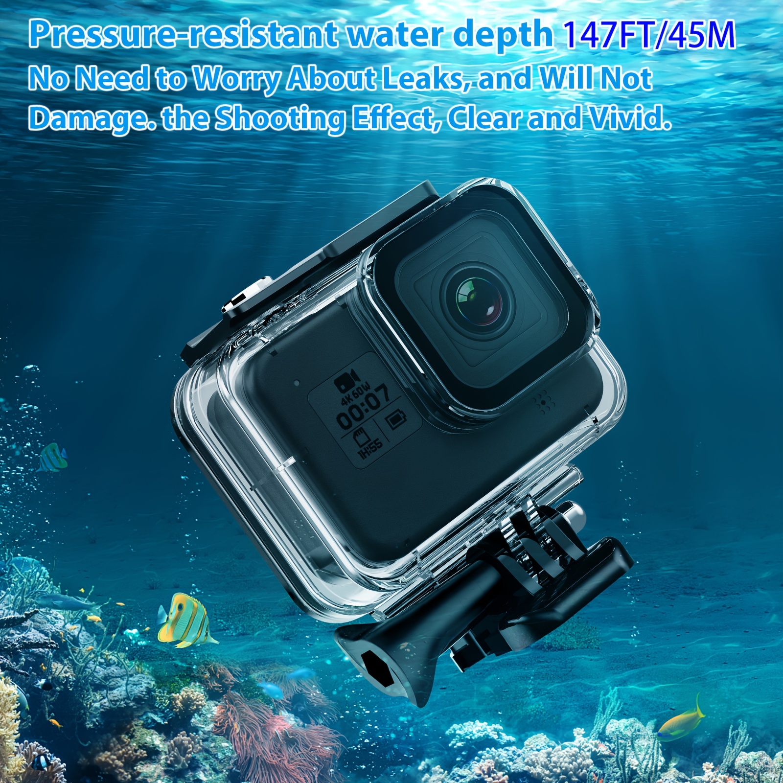 high quality case dive housing surfing camera housing Temu Cyprus