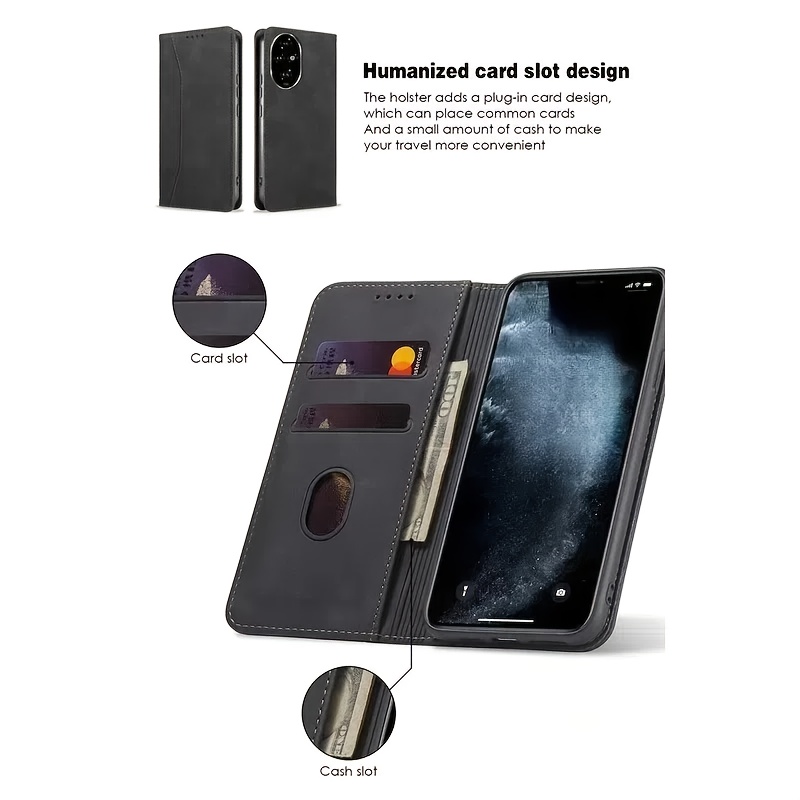 Custodia In Pelle Di Marmo Per Honor 200 Le 5G Portafoglio - Foto 10