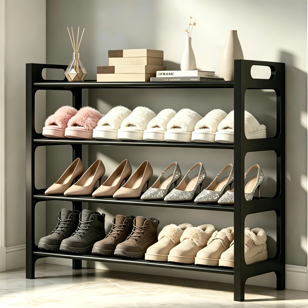 shoe rack stand sold on Temu United States