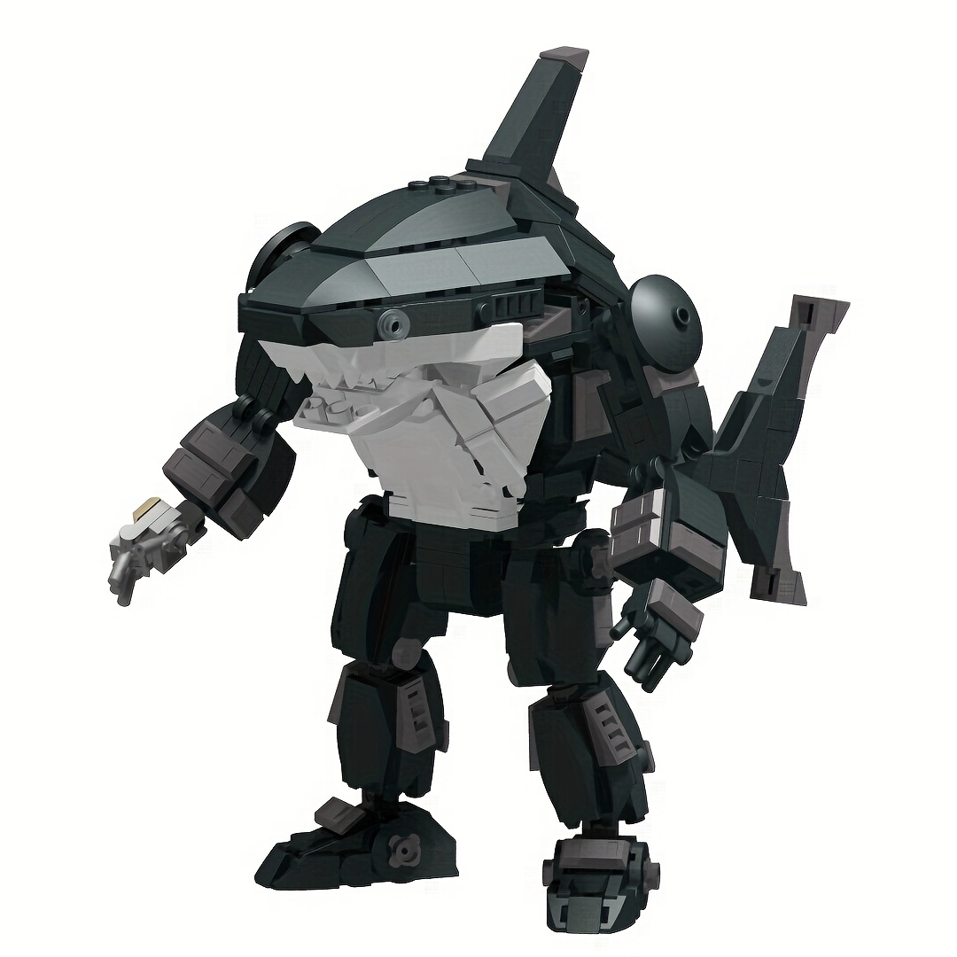 465ピース サイバー ロボット ビルディングキット moc フィクション