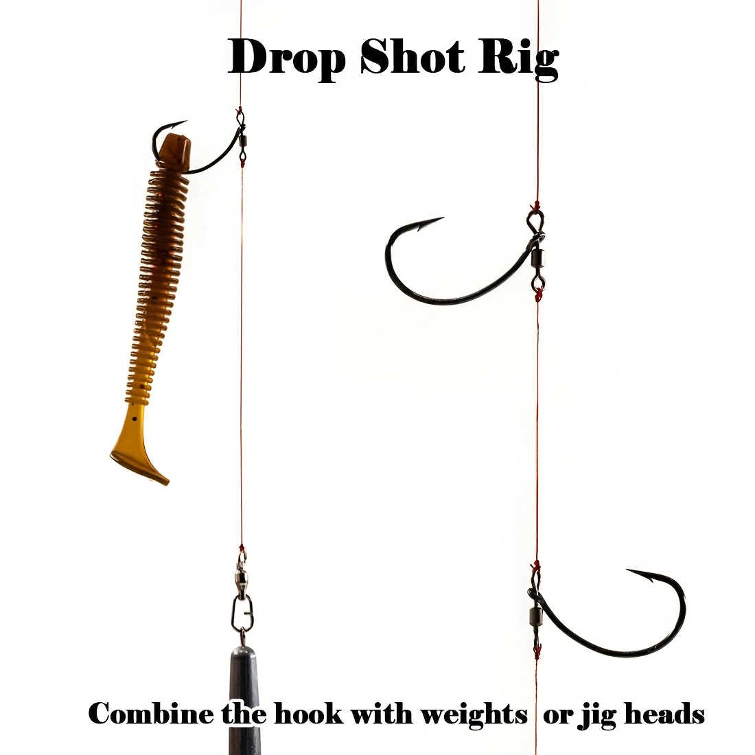 best hooks for flathead fishing Catfish HOOKIT Hat Hook and a design that prevents fish from swallowing the hook. 150PCS Circle Hooks, Strong High