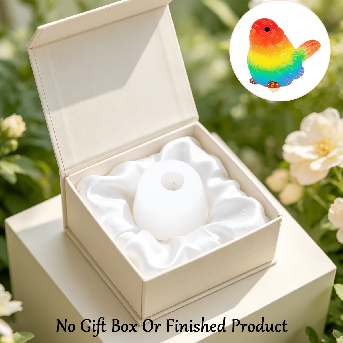 TEMU 1pc Of Cute -shaped Resin Mold, Exquisite Animal Sparrow And Candle Mold, Suitable For Birthday Wedding Decoration, Making Plaster Crafts Table