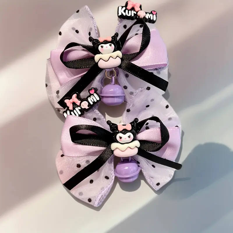 for   2pcs hairpin set cute cartoon bow accessories suitable for women and teenagers stylish hairpins   makeup and everyday styling birthday gift set Product details 2