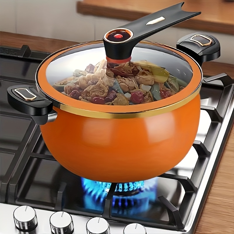 E-shop Haushalt 7L Großraum Multifunktionaler Suppentopf Exquisites Eisenpfannen-Set, Multifunktionaler Hochwertiger Suppentopf, Frischer Und Zarter