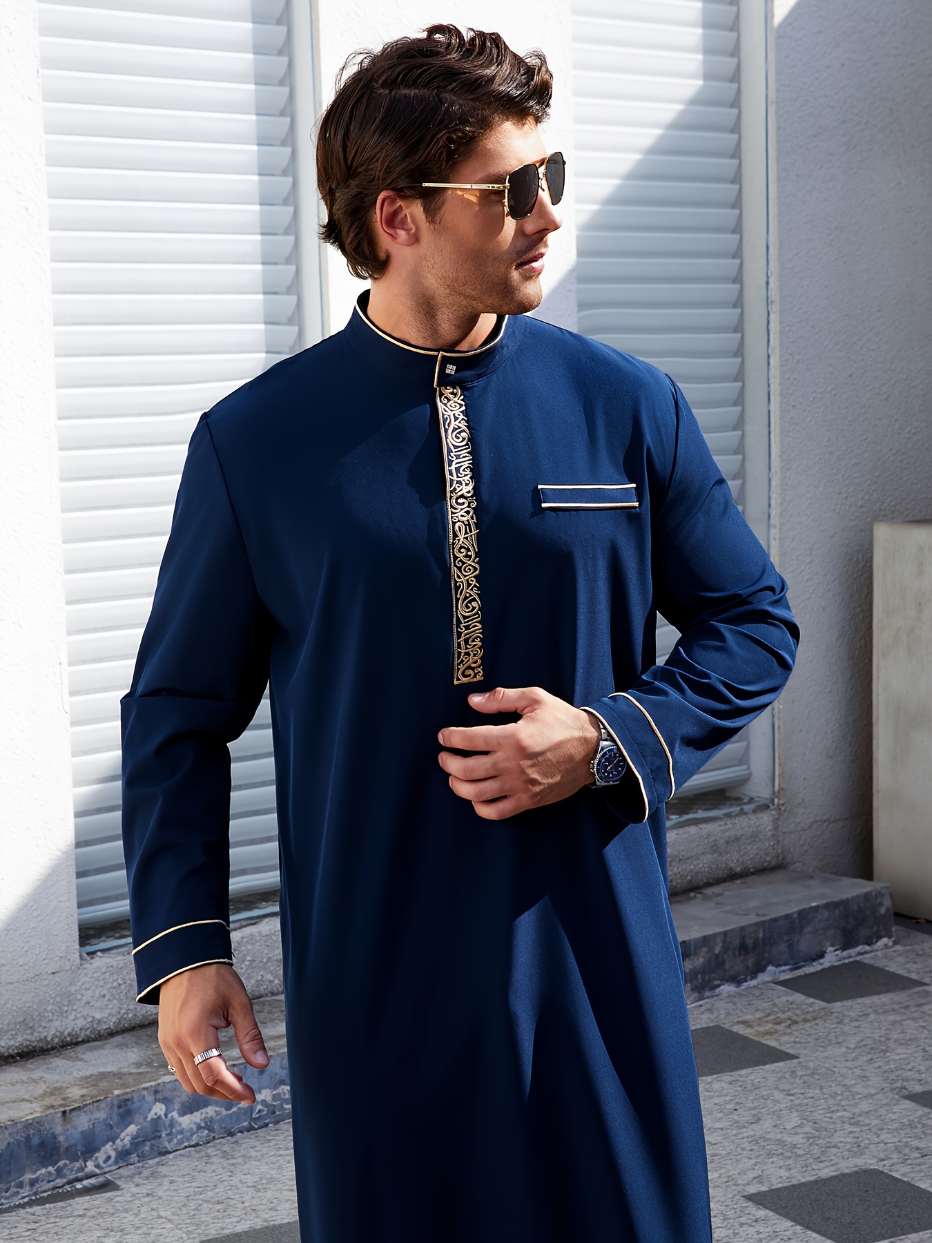 arab formal dress men Plus Size Burgundy Sequin Formal Dress| Wedding Outfit|Top Super Deals main image 0