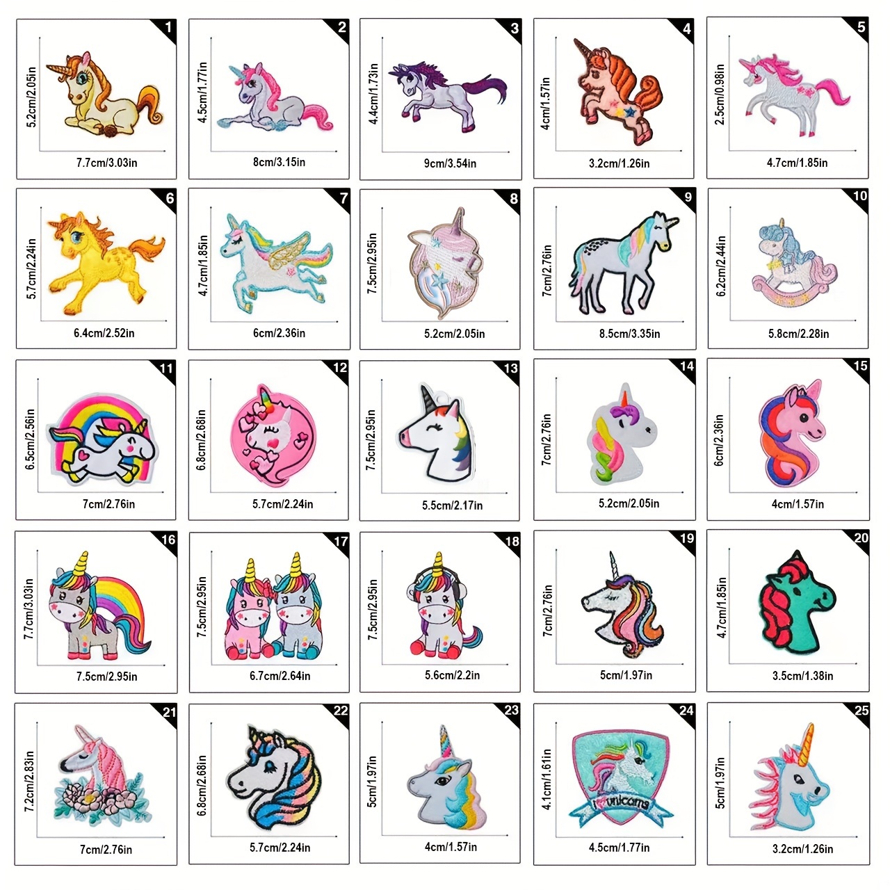 Toppe Termoadesive Per Jeans 15 Pezzi - 5 Colori Per Riparazione Veloce Con Ferro Da Stiro | Interno Ed Esterno - Foto 2