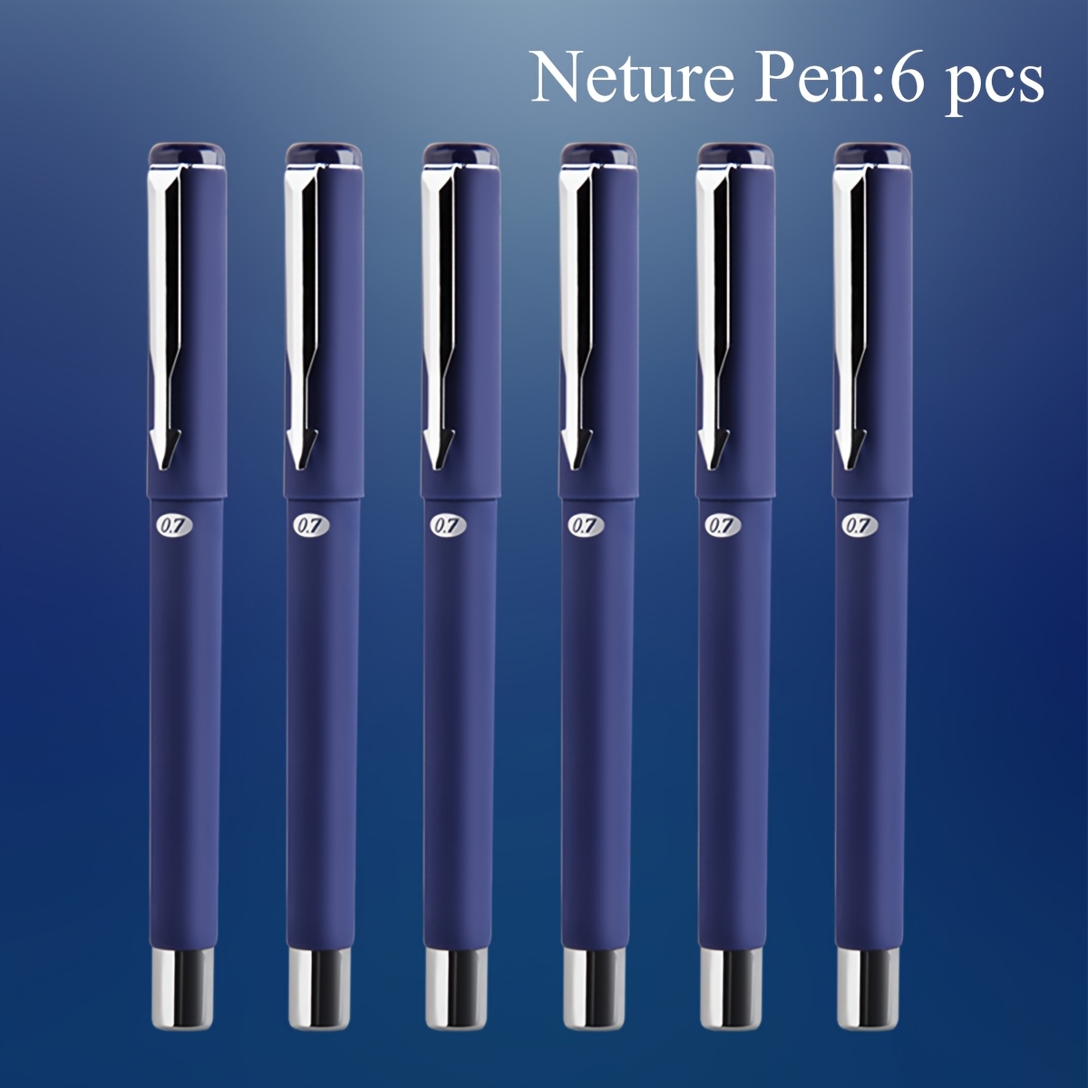 Wuqiannian Quick- Ink Pens, 0.7mm, Smooth Writing Plastic Rollerball, , For School, Office, And Home Use