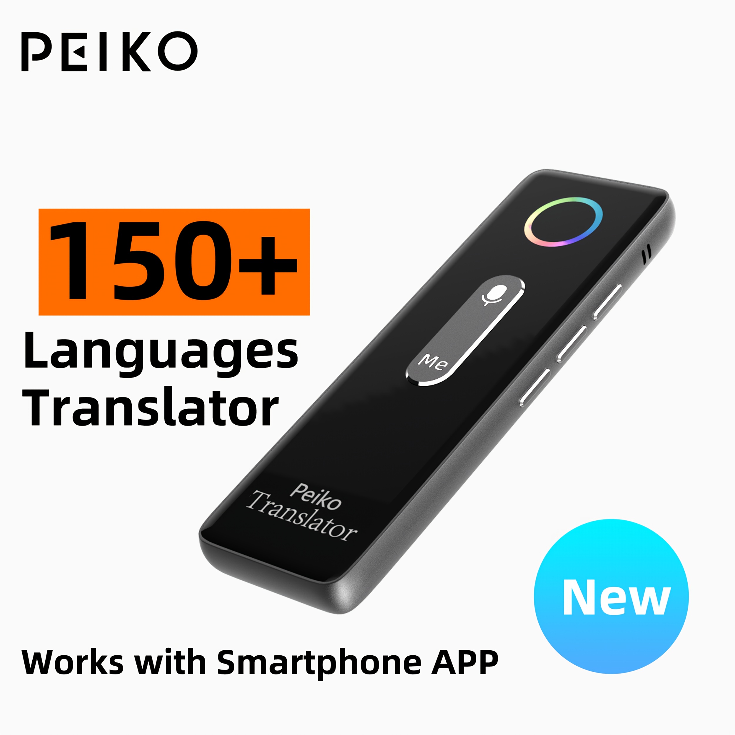 Portable Language Translator Device, Instant Translator, App Online Voice Translation, 136 Languages , High Accuracy Translator Device For Travel