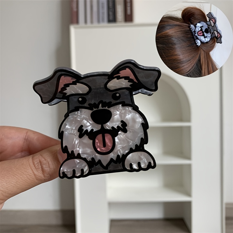 

Dog , Schnauzer Printed Pattern , Ponytail Accessories, For ,