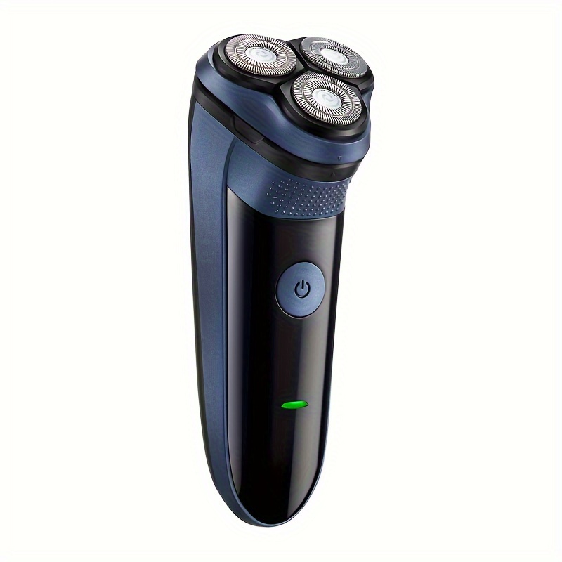Image of Men's Electric Razor, Dry And Wet Men's Electric Shaver, Usb Rechargeable Rotary Shaving Machine, Holiday Gift For Him, Father's Day Gift