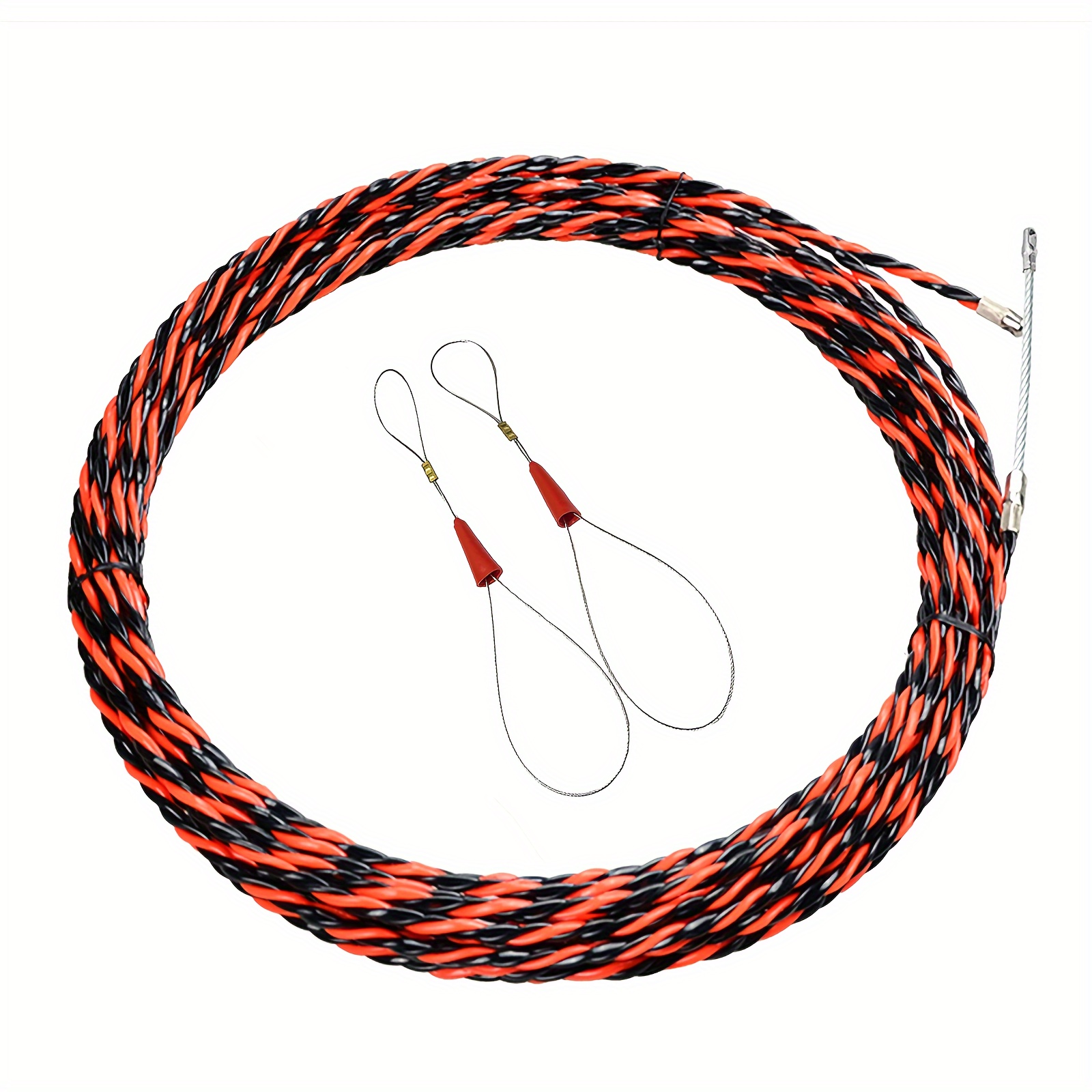 200FT Cable Puller Fish Tape Wire Puller Through Wall Electrical