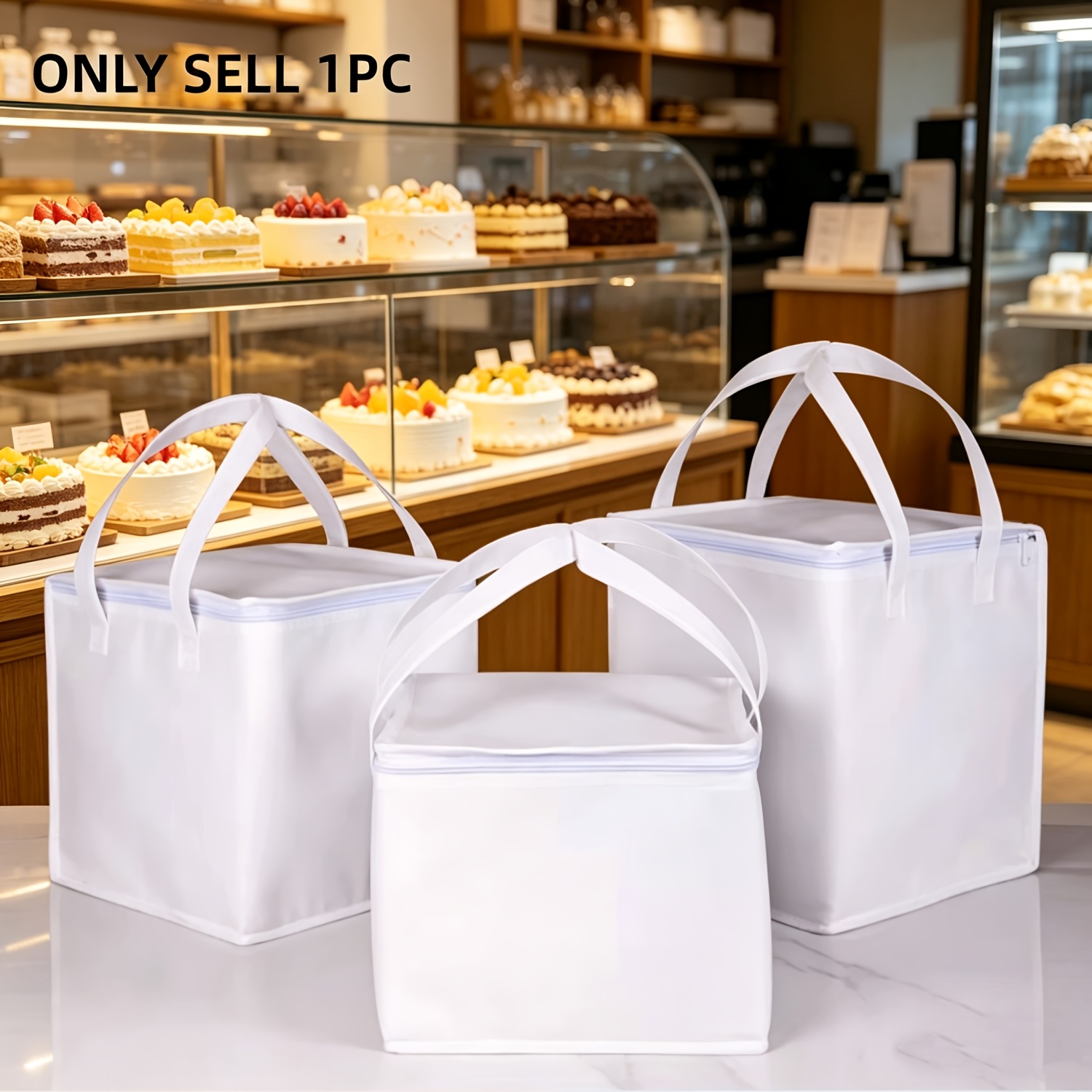 Ice Cream Cake White Refrigerated Bag - Suitable for Light Baked... product image 4